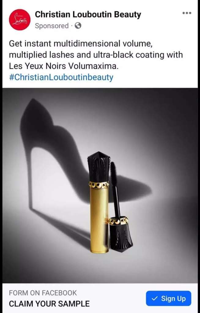 Free Louboutin Mascara Sample