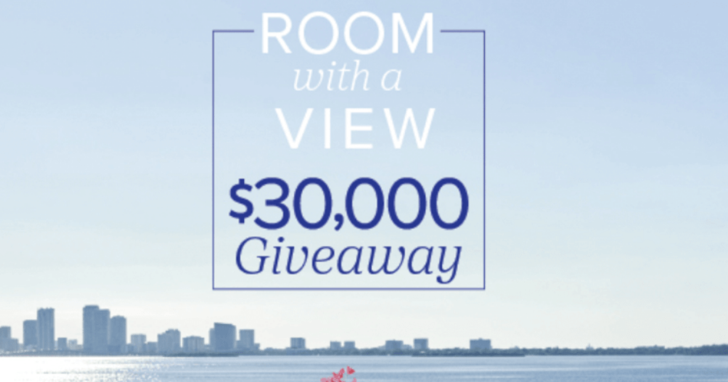 The Frontgate “$30,000 Room With A View” Sweepstakes