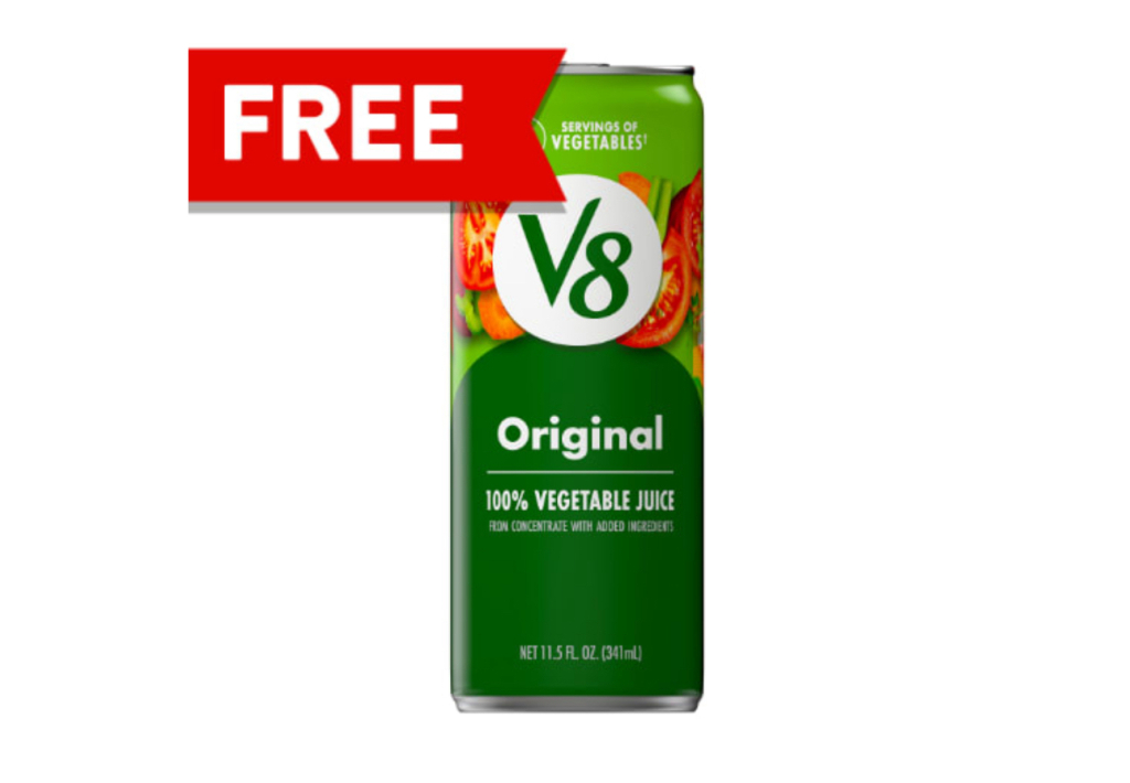 Free V8 Juice At&Nbsp; Casey’s General Store Today