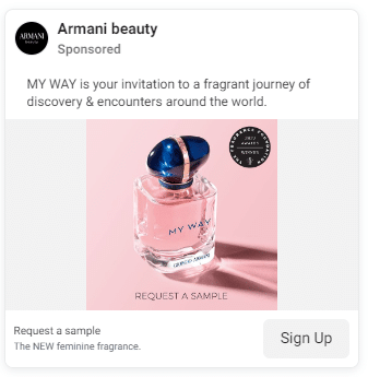 Free Samples Of My Way Eau De Parfum From Giorgio Armani