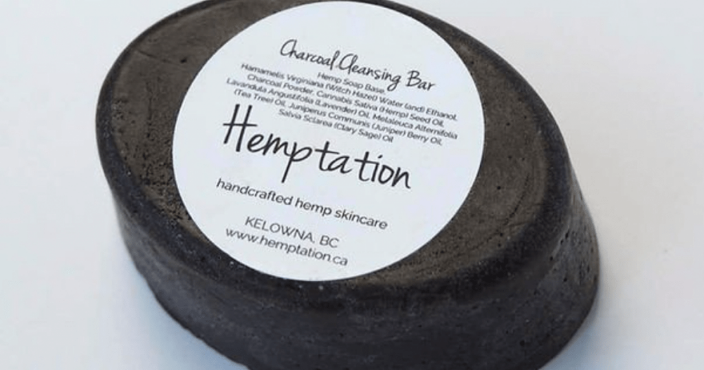 Free Hemptation Charcoal Cleansing Bar