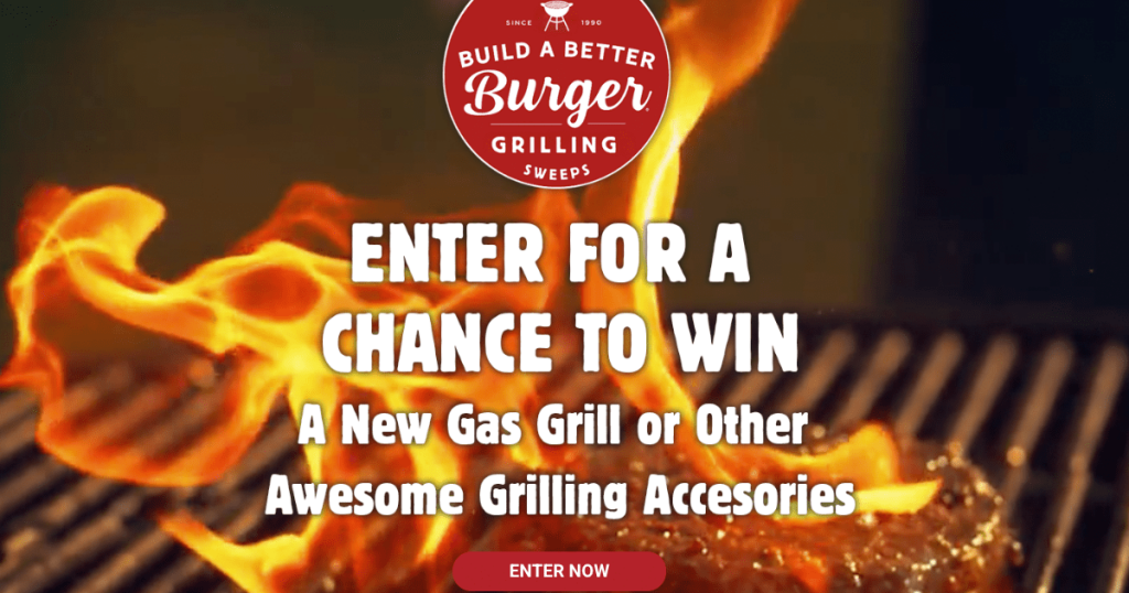 Build A Better Burger Grilling Sweepstakes