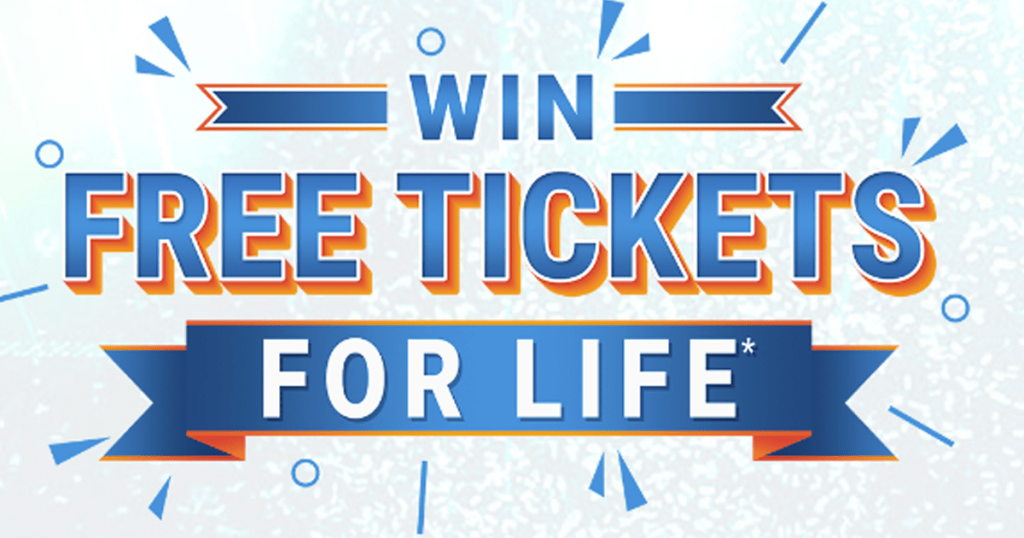 Free Tickets For Life Sweepstakes By Ticketsmarter