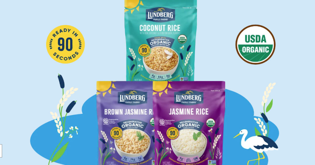 Free Lundberg 90-Second Rice Pouch&Nbsp;After Rebate!