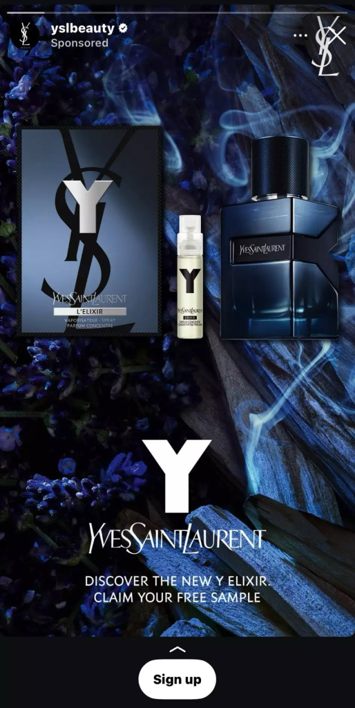 Free Ysl Y Elixir Fragrance Sample