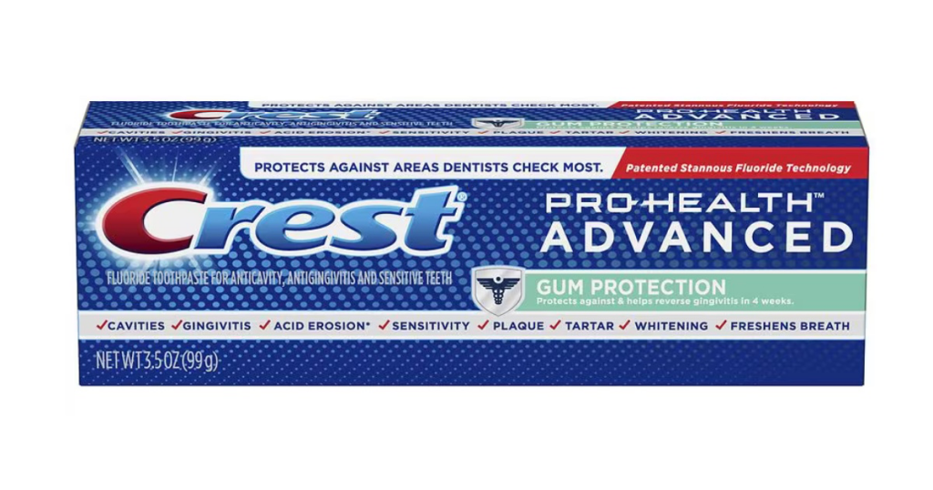 Free Crest Pro-Health Advanced Gum Protection Toothpaste