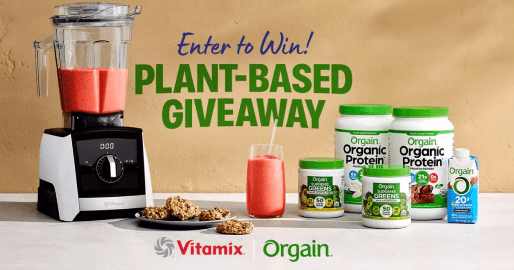 Orgain Plant-Based Giveaway Sweepstakes