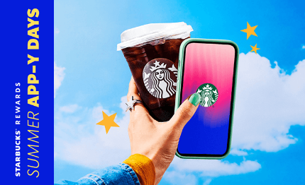 Starbucks 50% Off One Drink (Today Only)