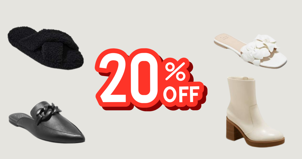 20% Off Target Women’s Shoes, Sandals And So Much More!