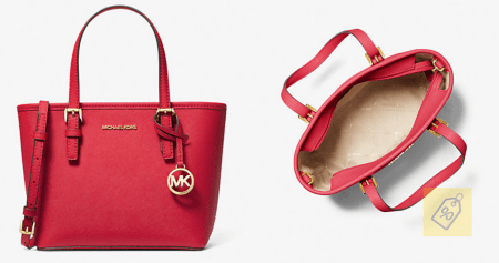 Act Fast And Head To Michael Kors To Save 80% On This Stunning Extra Small Saffiano Zip Tote!