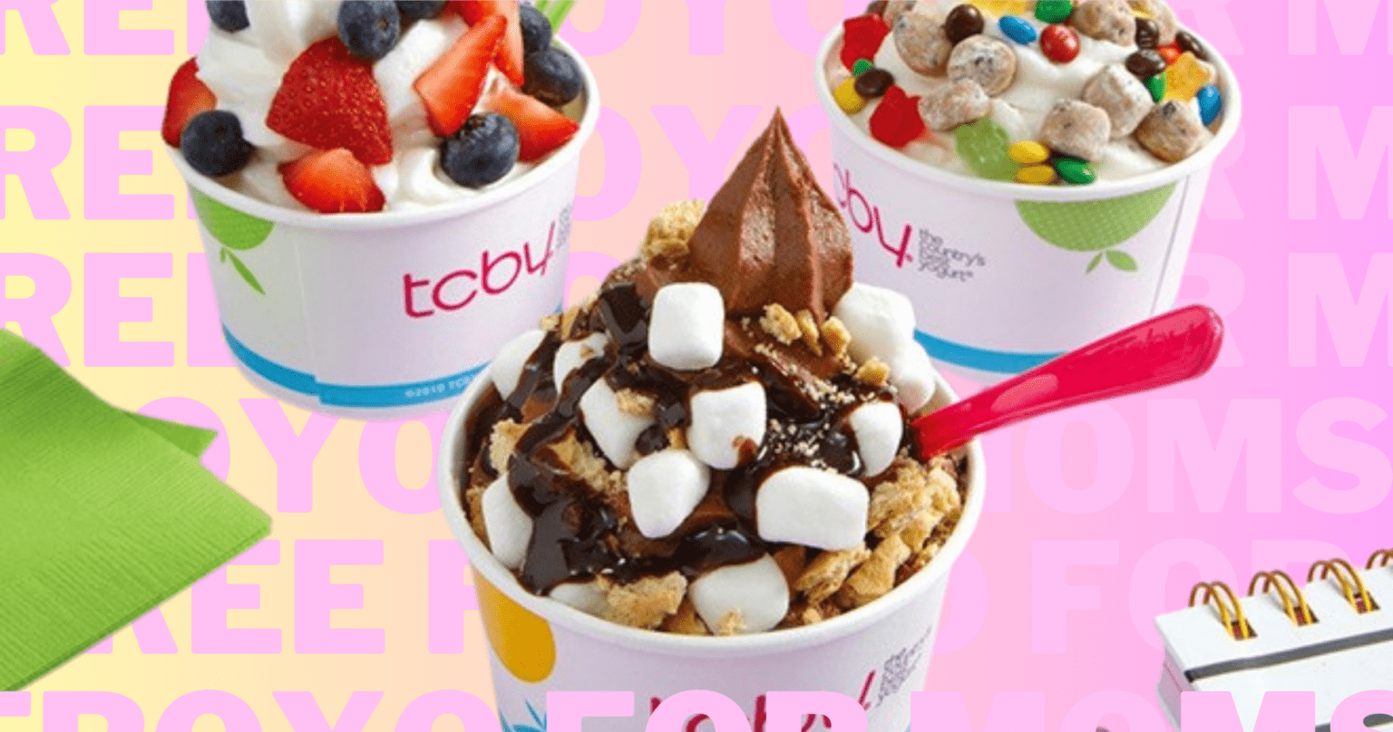 Free Froyo For Mothers Day At Tcby (May 14Th 2024)