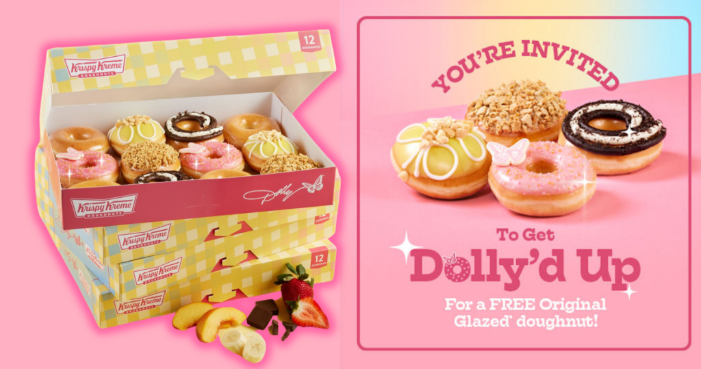 Free Original Glazed Doughnut At Krispy Kreme On May 18Th For Dolly’d Up Guests