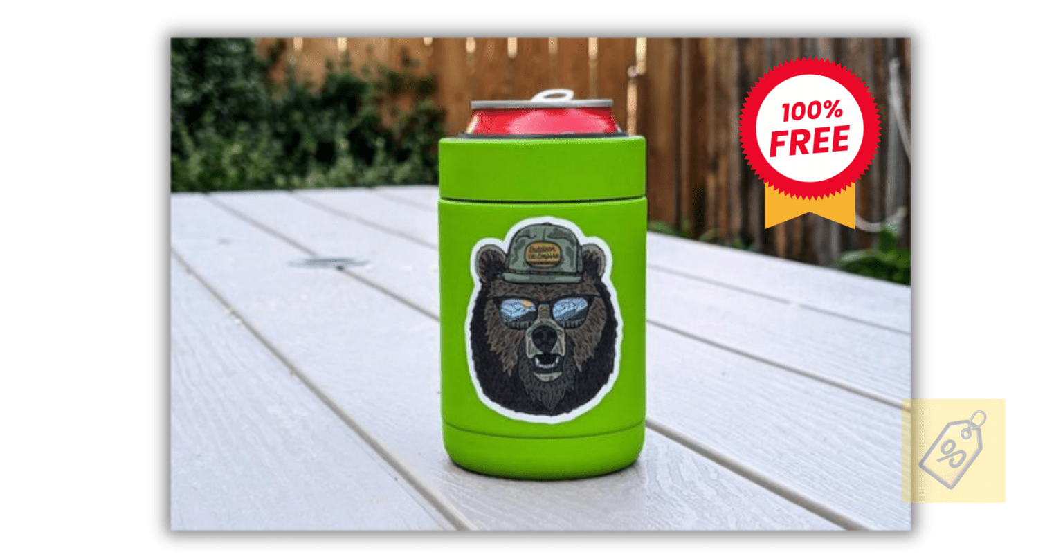 Free Bear Sticker From Outdoor Empire