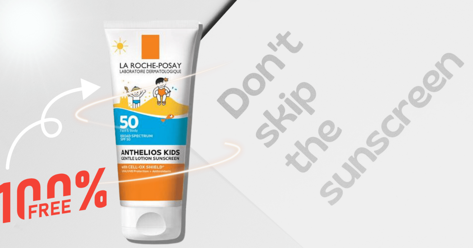 Free La Roche-Posay Anthelios Gentle Lotion Kids Sunscreen!