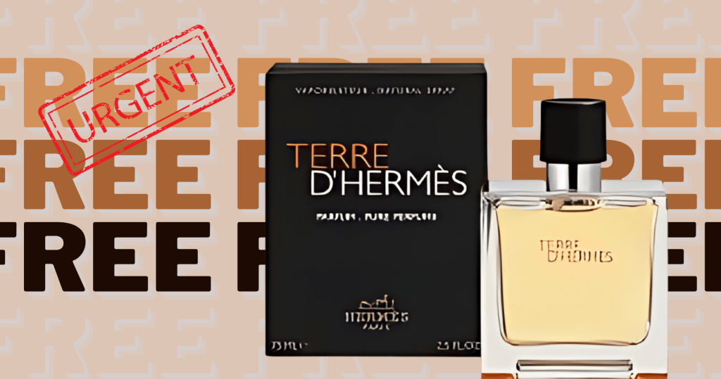 Free Terre D’hermès Pure Perfume! Run!!