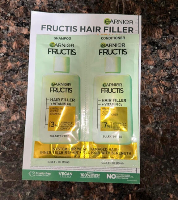 Free Garnier Fructis Shampoo And Conditioner Sample (Direct Link)