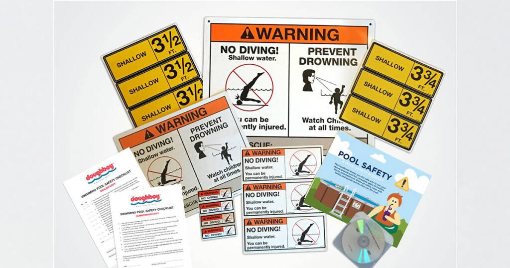 Free Pool Safety Sticker&Nbsp;Pack