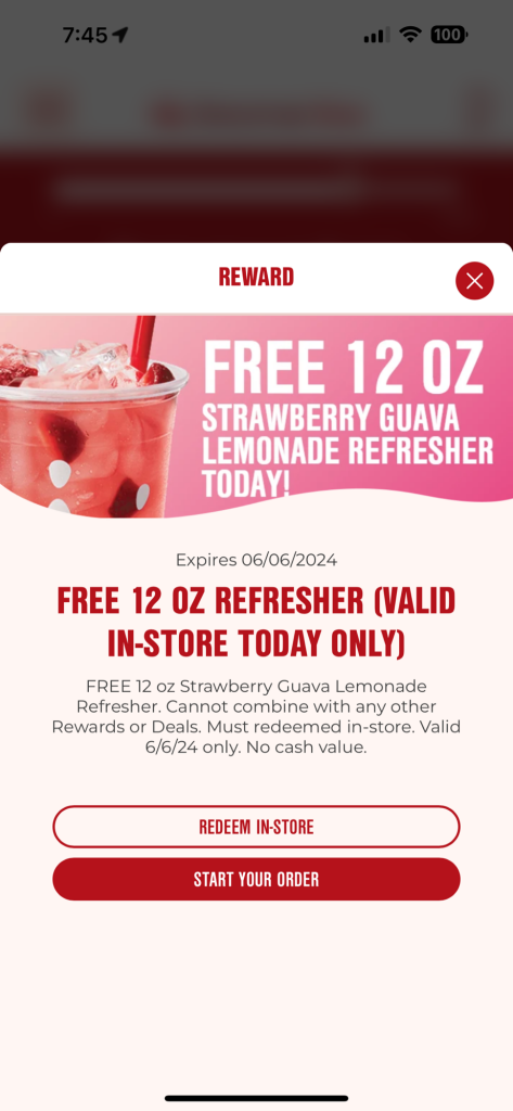 Free 12 Oz Strawberry Guava Lemonade At Smoothie King On June 6Th!