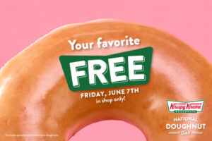 Free Doughnut Of Your Choice At Krispy Kreme&Nbsp;(Today Only)