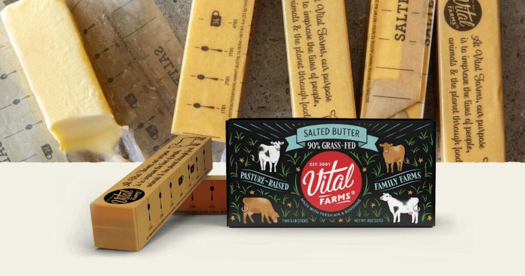 Apply For Free Vital Farms Grass-Fed Butter With Social Nature