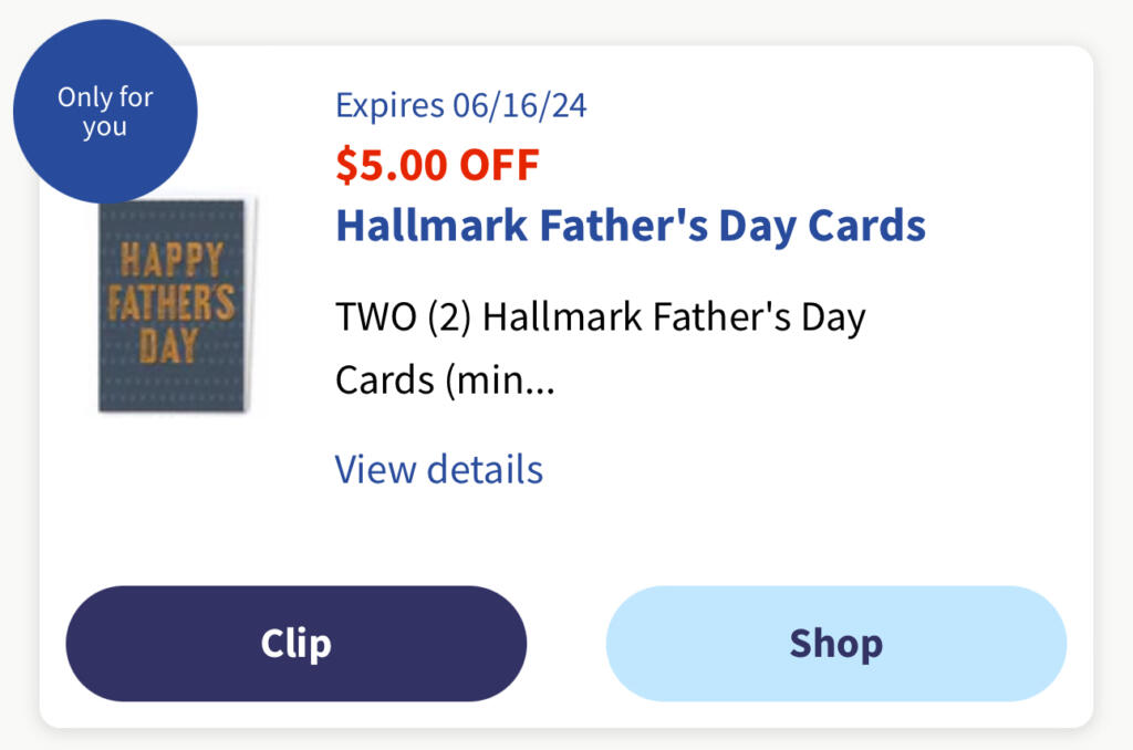 Get Free Hallmark Father’s Day Cards At Walgreens