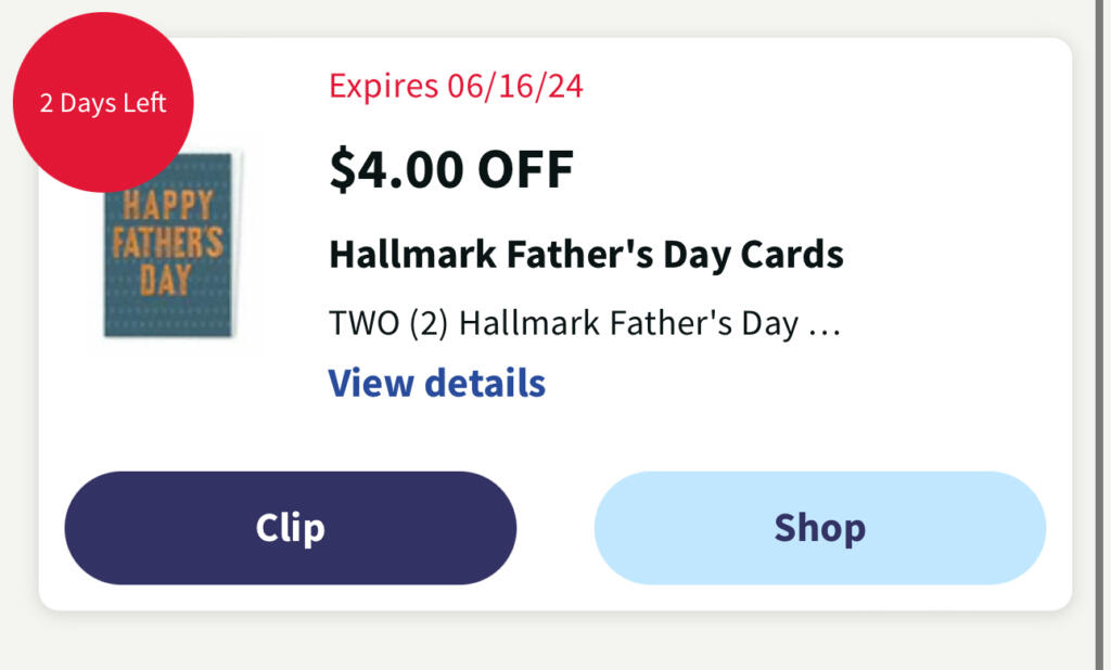 Get Free Hallmark Father’s Day Cards At Walgreens