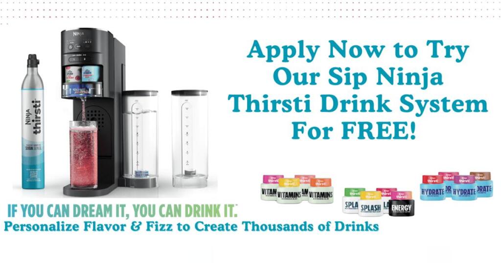 Try The Ninja Thirsti Drink System For Free!