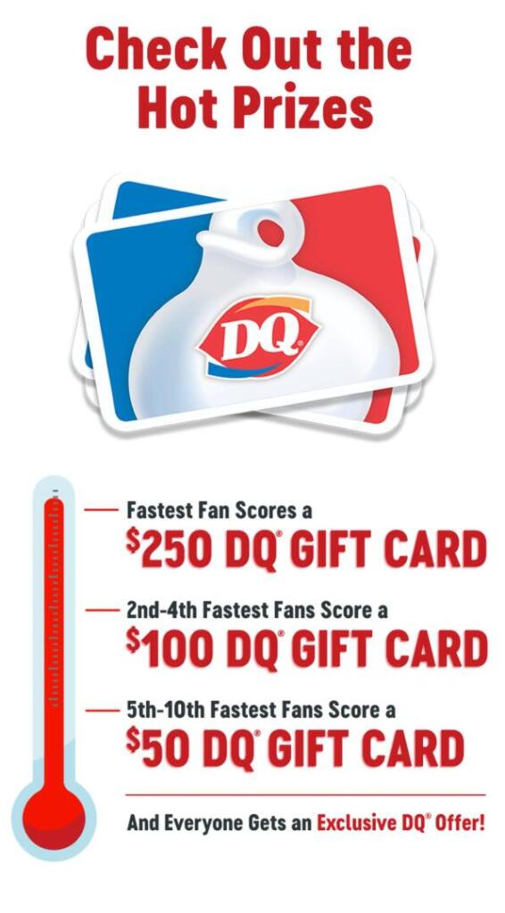 Possible Free Gift Cards From Dairy Queen Via Quikly!