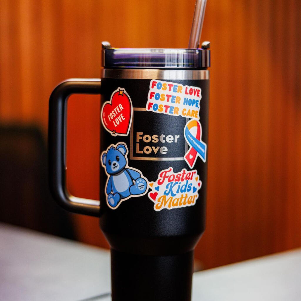 Celebrate Foster Care Awareness Month With Free Foster Love Stickers