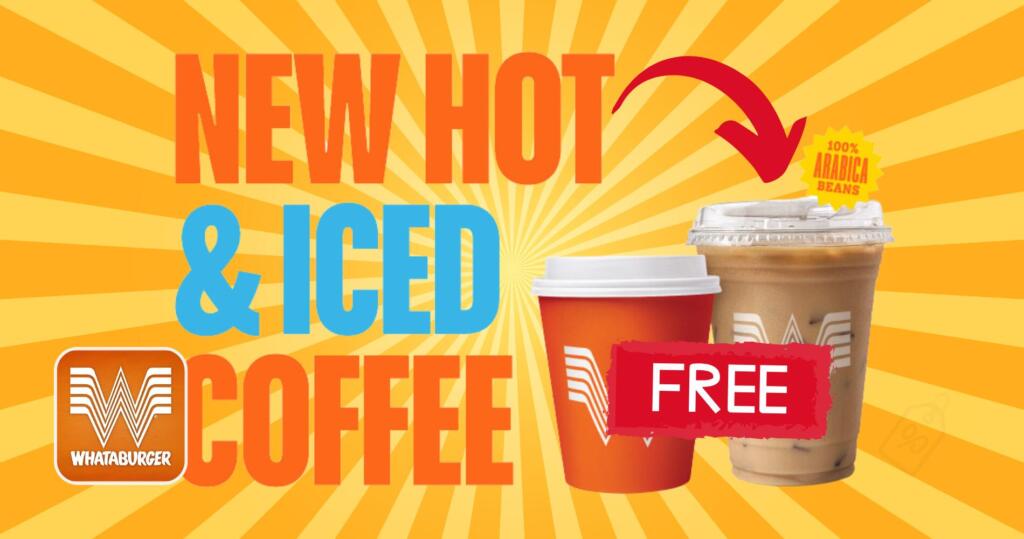 Get A Free 16-Ounce Iced Coffee At Whataburger On June 20