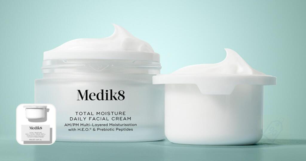 Free Medik8 Total Moisture Daily Facial Cream Sample From Sampler