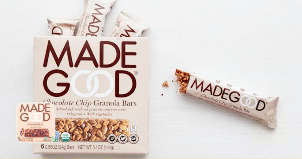 Free Made Good Chocolate Chip Granola Bar Sample From Sampler!