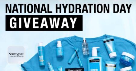 Neutrogena Is Celebrating National Hydration Day With An Exciting Sweepstakes! Enter For A Chance To Win A Comprehensive Prize Pack Filled With Hydro Boost Products And More. Here’s Everything You Need To Know About The Sweepstakes And How To Participate: