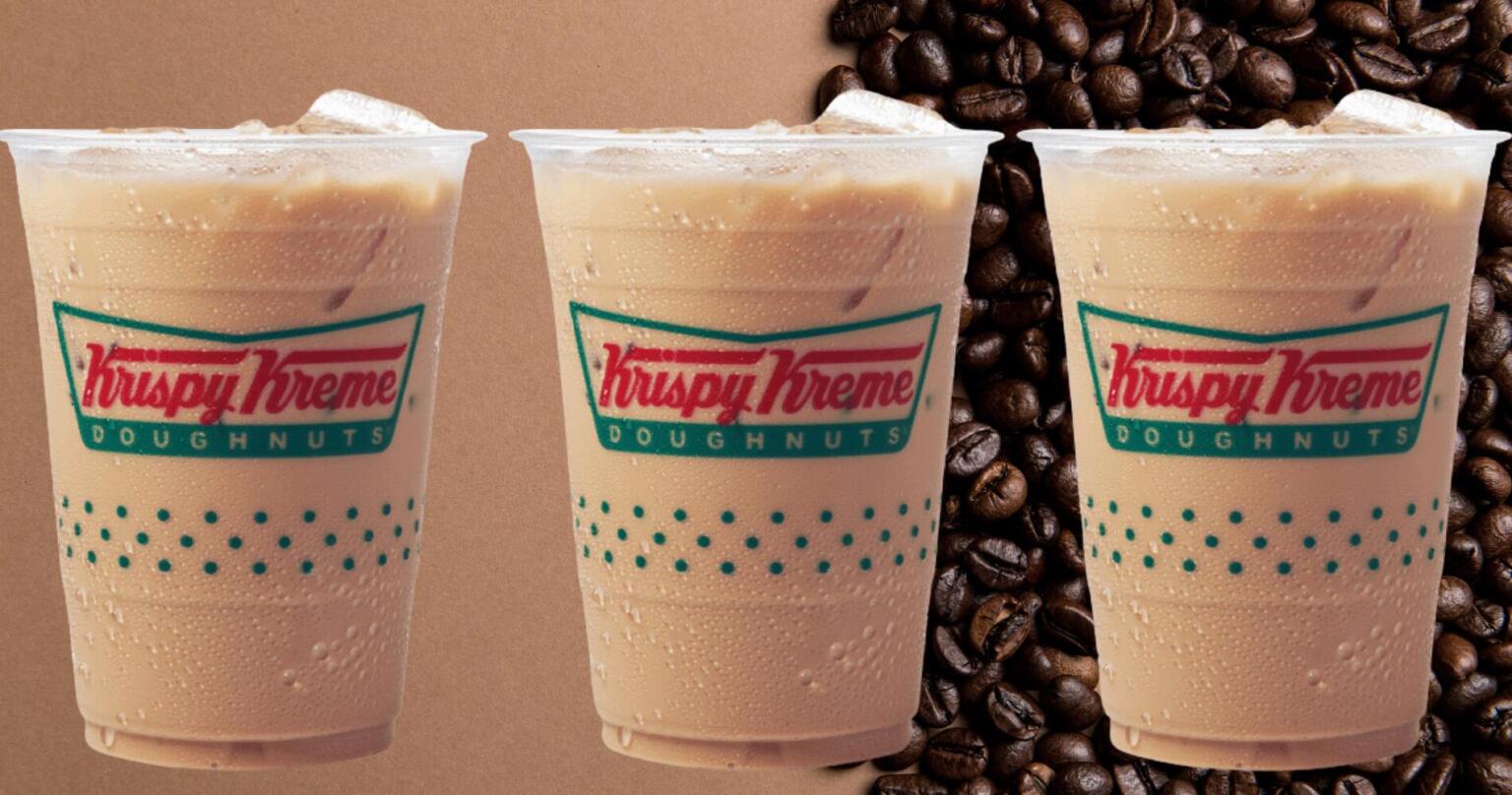 Krispy Kreme Rewards Members Get A Free Iced Coffee!