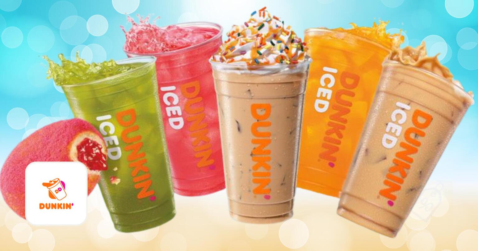 New Summer Menu From Dunkin! Get Doughnut-Flavored Coffees, Refreshers Plus More!