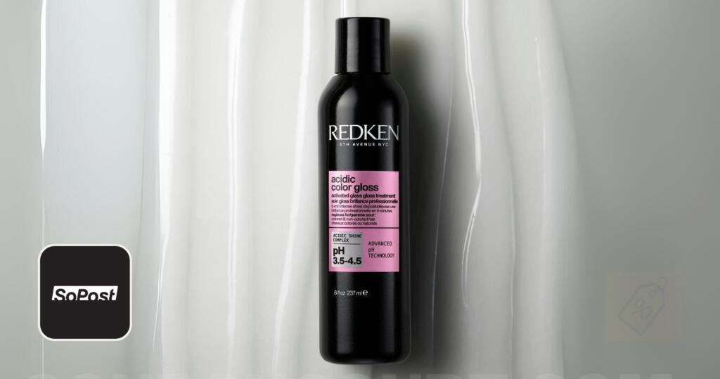 Free Redken Acidic Color Gloss Activated Glass Gloss Treatment Sample