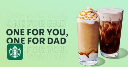 Celebrate Father’s Day At Starbucks With Bogo Free Drink