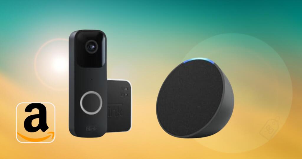 Hot! Prime Exclusive Deal: Blink Video Doorbell System + Amazon Echo Pop For $34.99