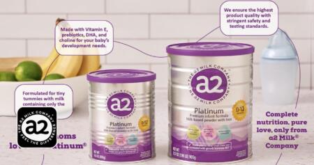 Free A2 Platinum® Milk Drink Sample From Ourcart