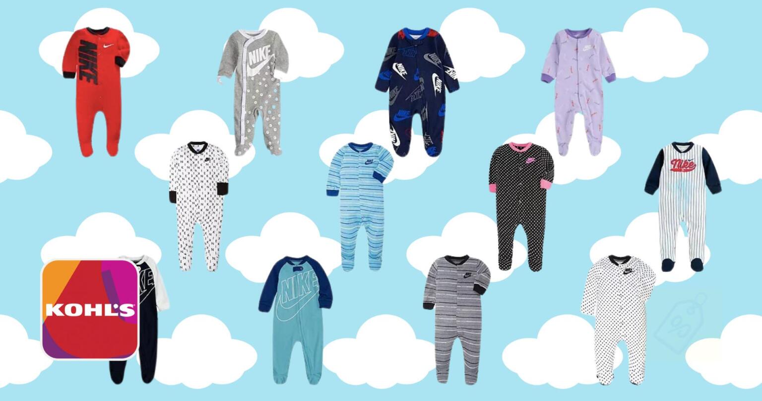 Baby Nike Sleep &Amp; Play Pajamas From $8 (Reg. $20)