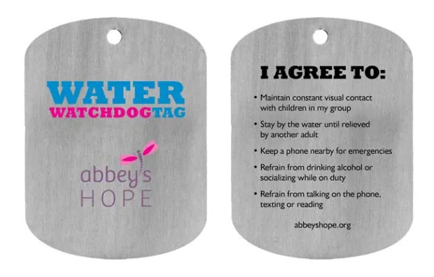 Order A Free Abbey'S Hope Water Watchdog Tag!