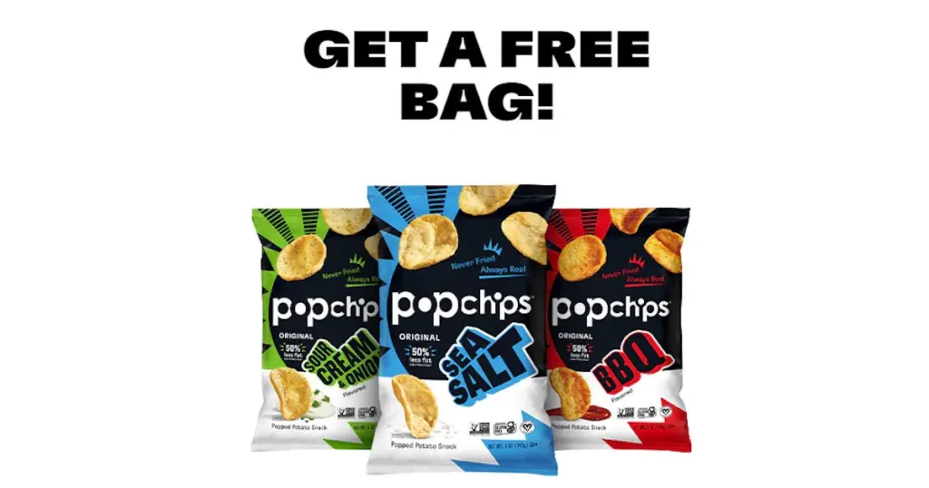 Get A Free Bag Of Popchips After Rebate!