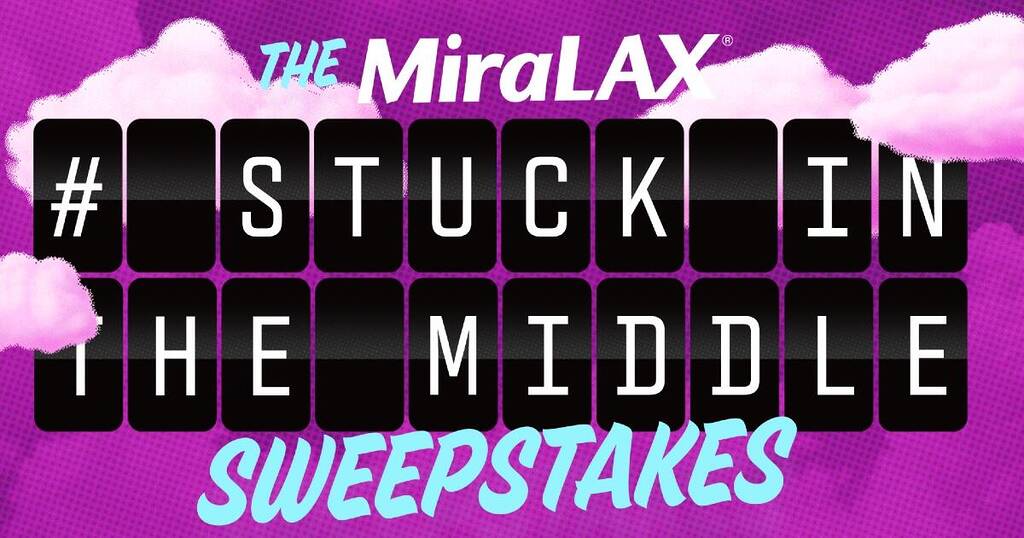 Miralax Stuck In The Middle Sweepstakes: Win A $750 Visa Gift Card