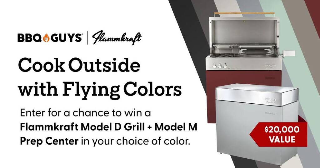 Enter The Bbq Guys Cook Outside With Flying Colors Sweepstakes!