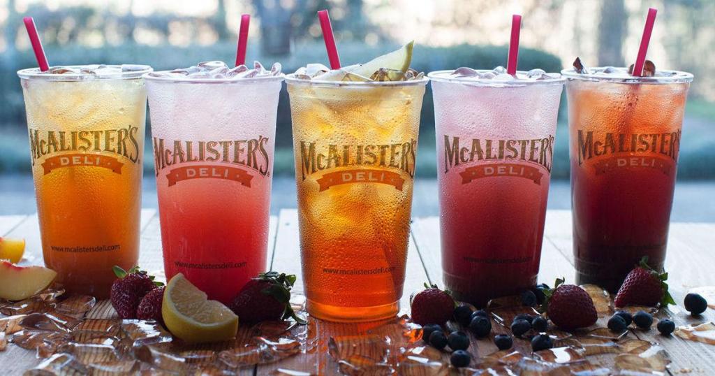 Free Tea At Mcalister’s Deli During Free Tea Day!