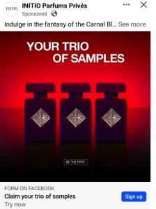 Free Trio Of Initio Parfums Privés Samples!