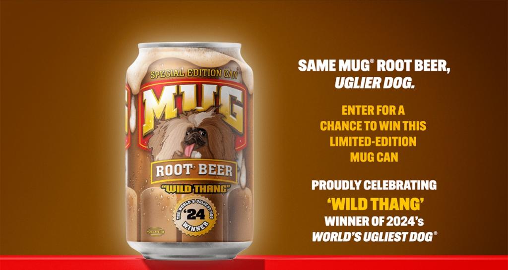 Enter The Mug Root Beer – The Ugliest Dog In The World Sweepstakes!