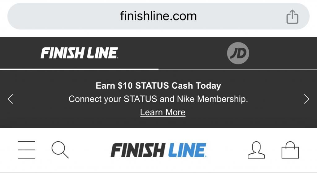 Free $10 Finish Line Cash Offer (Status Cash)