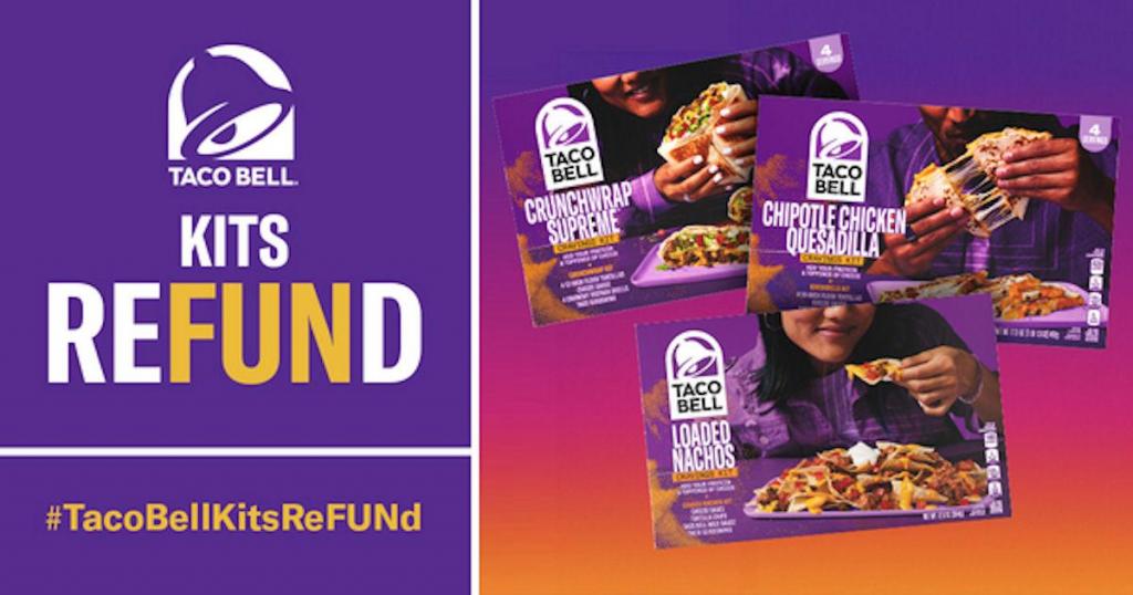 Free Taco Bell Kits Refund With Ripple Street