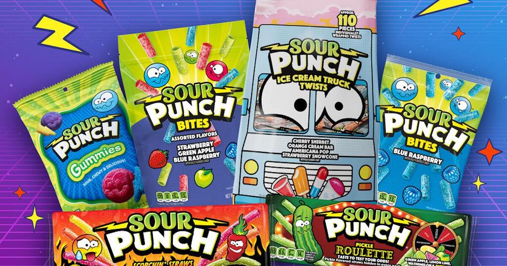 Get Free Sour Punch Candy &Amp; T-Shirt!